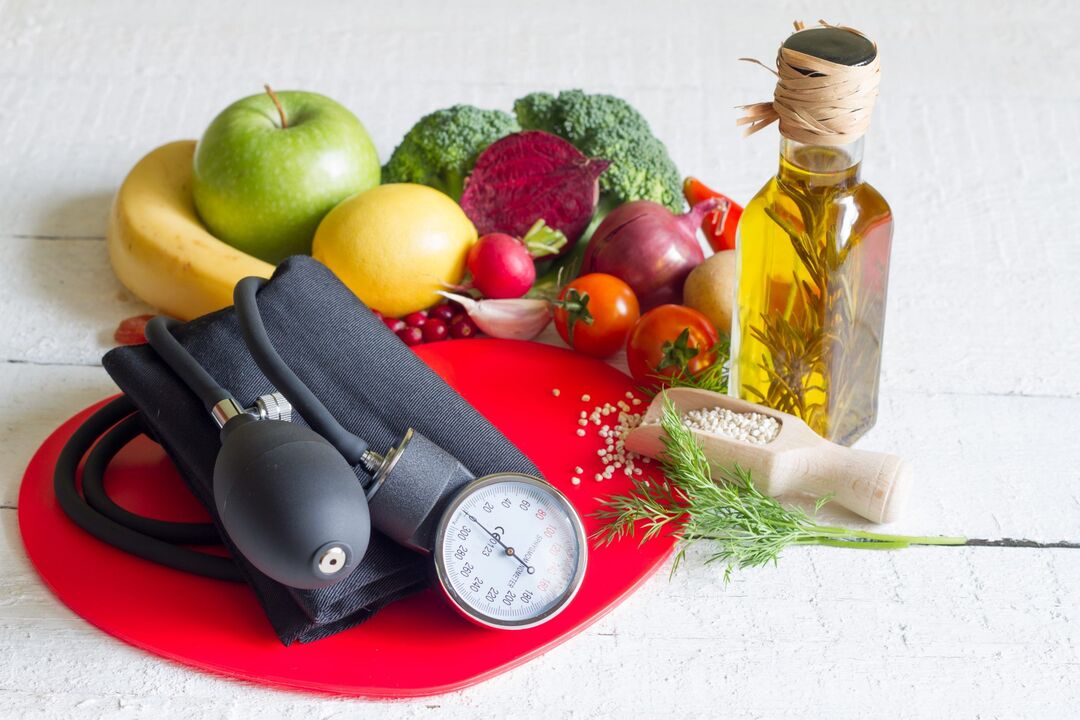 High blood pressure diet